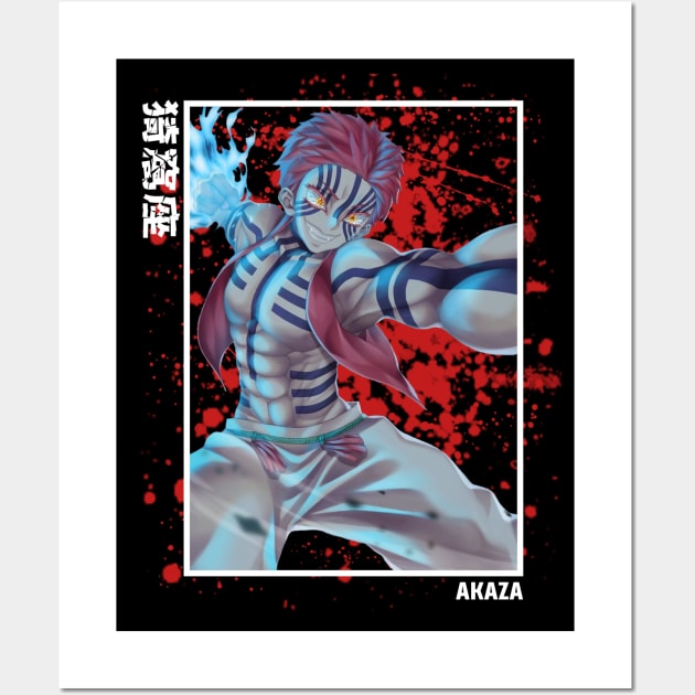 Akaza - Demon Slayer Wall Art by Otaku Emporium